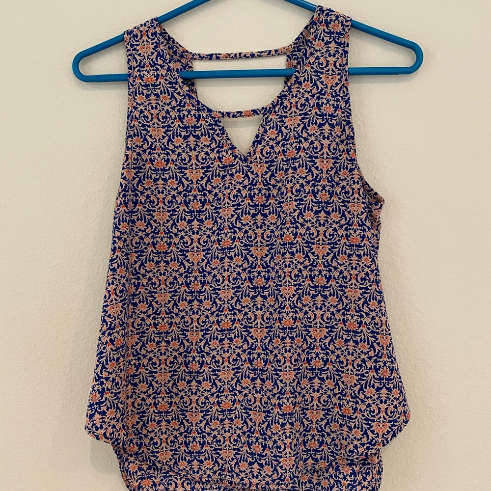 Lush brand patterned tank from Nordstroms
